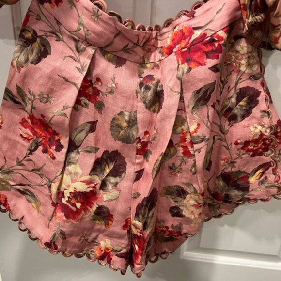 Zimmermann Cassia Floral Shorts - Picture 6 of 9